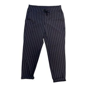 Athleta Women’s 12 Navy Striped Pants